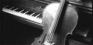 Piezas para piano y cello.